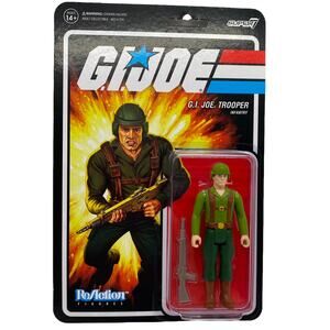 G.I. Joe Super7 3.75" Action Figure Trooper Infantry Pink Skin New Sealed